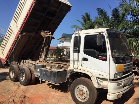 10 ล้อดั้ม 320 แรง ISUZU FXZ23NZH2 4-7002181 ปี 2550 มีระบบลาก รถสวยเดิมเล่มพร้อม