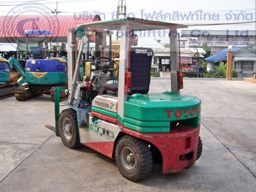 ขายรถ โฟล์คลิฟท์ TOYOTA รุ่น 5-FGL25