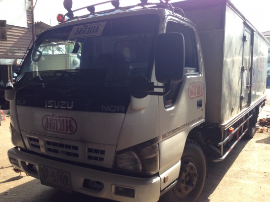 ขายรถ 6 ล้อ อีซูซุ NQR ปี 2549 เครื่อง 150 แรง ตู้ยาว 5.50 เมตร