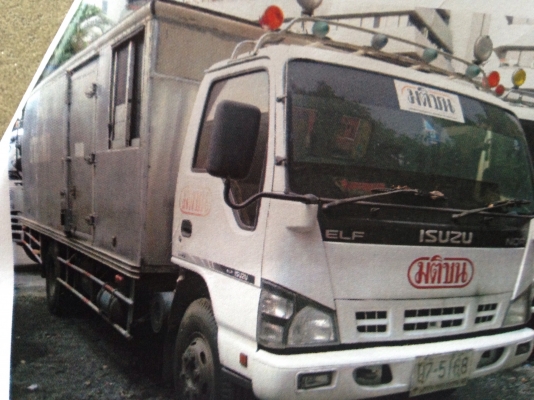 ขายรถ 6 ล้อ อีซูซุ NQR ปี 2549 เครื่อง 150 แรง ตู้ยาว 5.50 เมตร