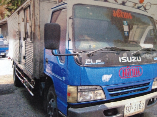 ขายรถ 6 ล้อ อีซูซุ NQR ปี 2549 เครื่อง 150 แรง ตู้ยาว 5.50 เมตร