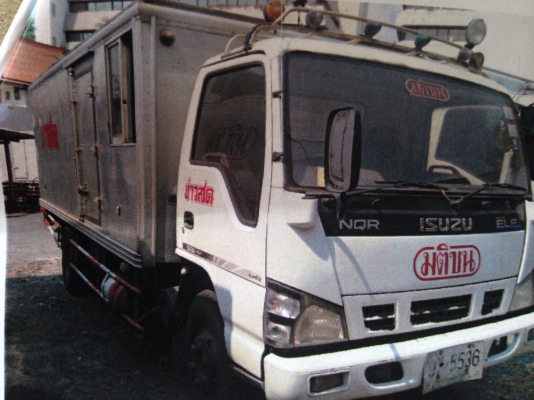 ขายรถ 6 ล้อ อีซูซุ NQR ปี 2549 เครื่อง 150 แรง ตู้ยาว 5.50 เมตร
