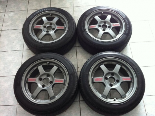 ขออนุญาติขาย ล้อแม็ก RAYS  TE37 15x7.0JJ งานนำเข้าของญี่ปุ่น