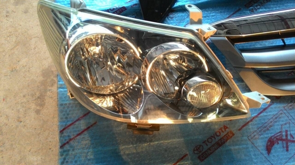 กันชนหน้าหน้า ฟอจูเนอร์+ skirt TRD Smart สีดำ ของแท้ถอดพร้อมใช้งาน