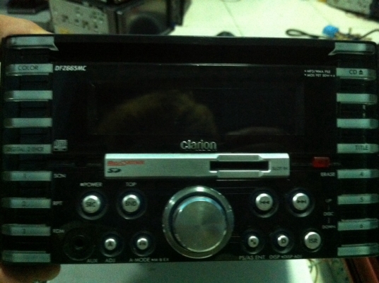 Clarion DFZ665MC 24Bit SD CARD MP3 CD AUX 1ปรีเอ้า ระบบREC อัดลงเครื่อง ไฟเปลี่ยนได้ มือ2 ญี่ปุ่น Clarion DFZ665MC 24Bit SD CARD MP3 CD AUX 1ปรีเอ้า ระบบREC อัดลงเครื่อง ไฟเปลี่ยนได้ มือ2 ญี่ปุ่น