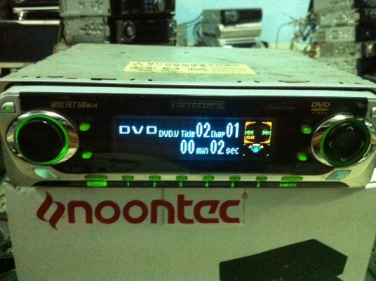Pioneer DVH-P717 DVD VCD CD กราฟฟิกหน้าจอ 2ปรีเอ้า วิดีโอเอ้า2 มือ2 ญี่ปุ่น