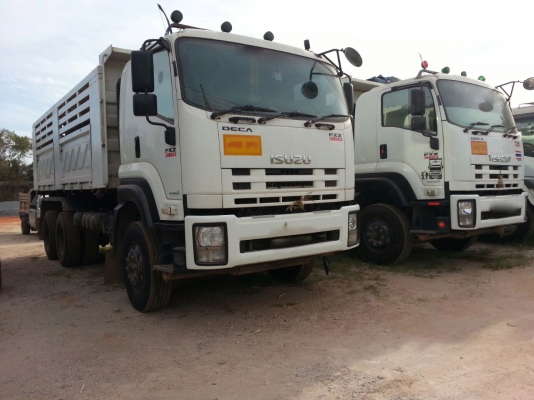 รถอีซูซุ 10 ล้อดั้ม FXZ 360 แรงม้า. ปี 52 - ปี 53.   ( ขายแม่ , ลูก. )   ( * ขายคู่. )   ( รถวิ่ง 4xx,xxx กว่า กม. - รถวิ่ง 3xx,xxx กว่า กม.  )    สนใจติดต่อ  081 - 6079515