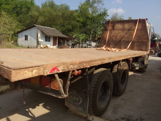 ขาย10ล้อพื้นเรียบเพลาเดียวและสองเพลาบางคัน 10คัน