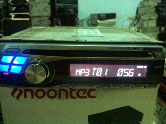 Alpine CDA-9843 เครื่องศูนย์ M-Tech MP3 CD FMไทย 1ปรีเอ้า มือ2