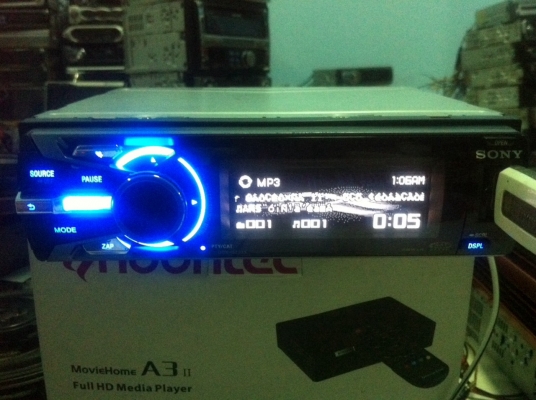 SONY DSX-S210X 24Bit 4V USB IPOD FMไทย AUX ช่องใส่IPOD กราฟฟิกหน้าจอ 3ปรีเอ้า คุมกล่องCD มือ2 ญี่ปุ่น