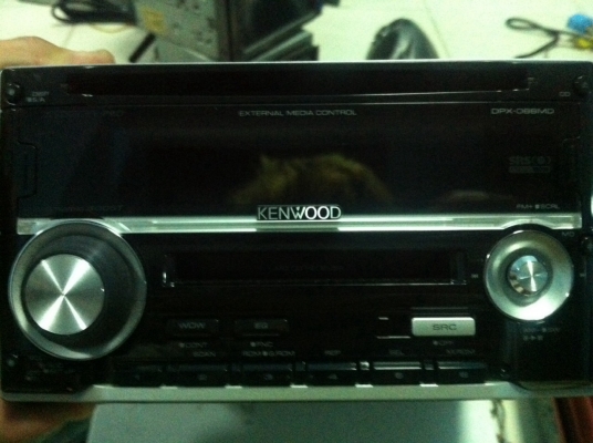 KENWOOD DPX066MDU 24Bit MP3 MD CD AUX 1ปรีเอ้า กราฟฟิก คุมกล่องCD มือ2 ญี่ปุ่น