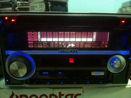 KENWOOD DPX066MDU 24Bit MP3 MD CD AUX 1ปรีเอ้า กราฟฟิก คุมกล่องCD มือ2 ญี่ปุ่น