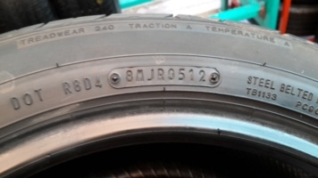 ขายยาง185/55/15 ยาง DUNLOP SP SPORT 230 ปี 12 ( 1ชุด )