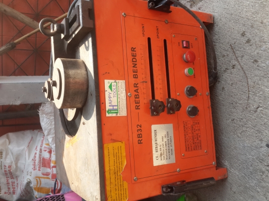 ขายเครื่องดัดเหล็ก 25มิล