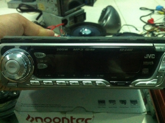 JVC KD-G400 24Bit MP3 CD FMไทย 1ปรีเอ้า คุมกล่องCD มือ2 ญี่ปุ่น JVC KD-G400 24Bit MP3 CD FMไทย 1ปรีเอ้า คุมกล่องCD มือ2 ญี่ปุ่น
