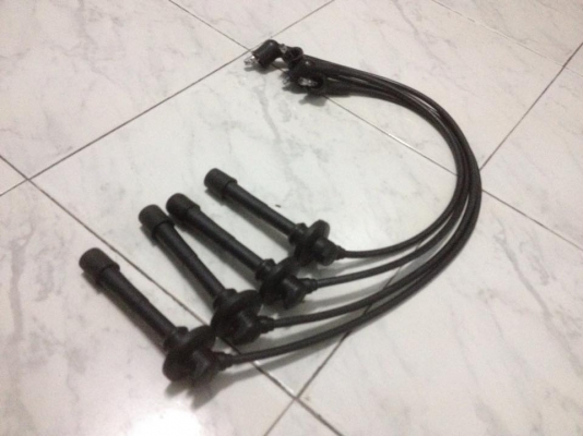 ขายสายหัวเทียน 4Aขับหลัง4เส้น swish high power resisacc cord ราคา450บาท โทร0924462525โส