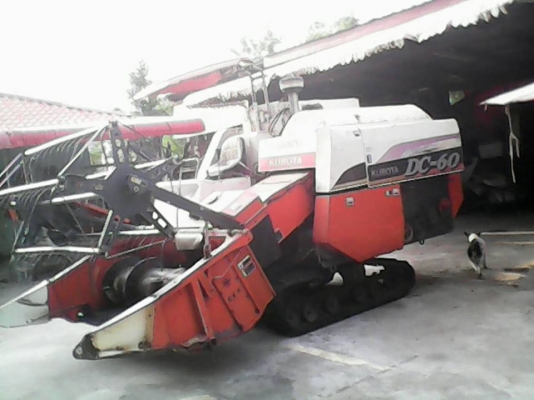 ขายรถเกี่ยว คูโบต้า DC 60    300,000.-