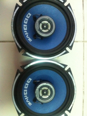 Alpine DDS-1728 120W 6.5นิ้ว 2ทาง โครงหล่อ แม่เหล็กนีโอ มือ2 ญี่ปุ่น