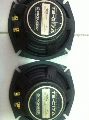 Pioneer TS-C17A 150W รุ่นใหญ่ โครงหล่อ มือ2 ญี่ปุ่น Pioneer TS-C17A 150W รุ่นใหญ่ โครงหล่อ มือ2 ญี่ปุ่น