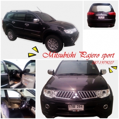 Mitsubishi Pajero Sport  2 WD GT V6 ปี 2012