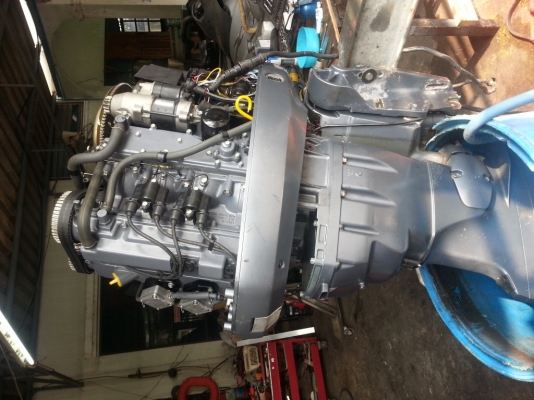 ขายเครื่องเรือ Yamaha 4 จังหวะ F100 หางยาว