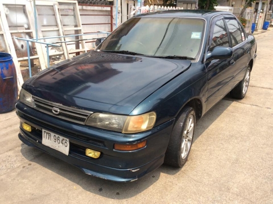 ขายครับtoyota 3 ห่วง ปี95 แกส น้ำมัน ไฟฟ้าทั้งคัน พร้อมใช้ วิ่งไกลสะบาย. สีต้องเก็บ ภายในทำซาวเครื่องเสียงมา. หาของมาใส่จบเลย ช่วงล่างดี. แอรหนาว เกียรมธรรมดา แกสมมวิ่งไกลสะบายมราคา49000 กอล์ฟครับ085-359-4089 ม082-494-5768 ดูรถสายไหมวงศกร24ชม