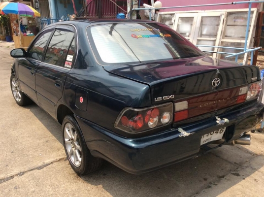 ขายครับtoyota 3 ห่วง ปี95 แกส น้ำมัน ไฟฟ้าทั้งคัน พร้อมใช้ วิ่งไกลสะบาย. สีต้องเก็บ ภายในทำซาวเครื่องเสียงมา. หาของมาใส่จบเลย ช่วงล่างดี. แอรหนาว เกียรมธรรมดา แกสมมวิ่งไกลสะบายมราคา49000 กอล์ฟครับ085-359-4089 ม082-494-5768 ดูรถสายไหมวงศกร24ชม