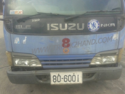 รถบรรทุก 4 ล้อ ISUZU รุ่น NKR55E12A  100 แรงม้า  กระบะบรรทุก