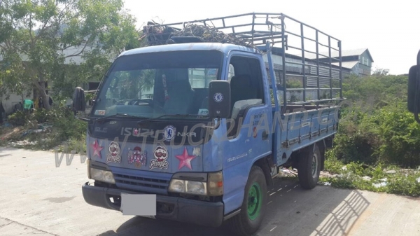 รถบรรทุก 4 ล้อ ISUZU รุ่น NKR55E12A  100 แรงม้า  กระบะบรรทุก