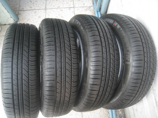 ขายล้อแม็กป้ายแดง Honda city 15" พร้อมยางปี14 สนใจติดต่อเล็กคลองสามครับ 081-3747940