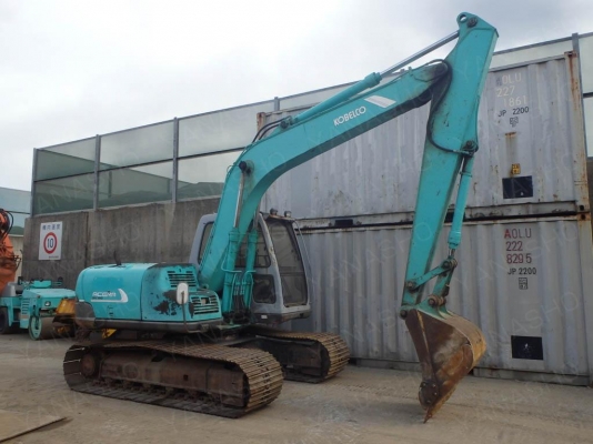 Kobelco SK120-3 Super เก่าญี่ปุ่น อาร์มพิเศษ แทรก 70ซม.