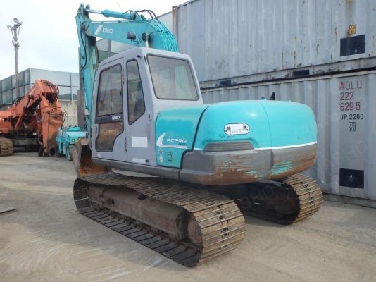Kobelco SK120-3 Super เก่าญี่ปุ่น อาร์มพิเศษ แทรก 70ซม.