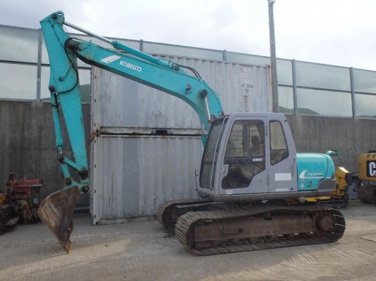 Kobelco SK120-3 Super เก่าญี่ปุ่น อาร์มพิเศษ แทรก 70ซม.