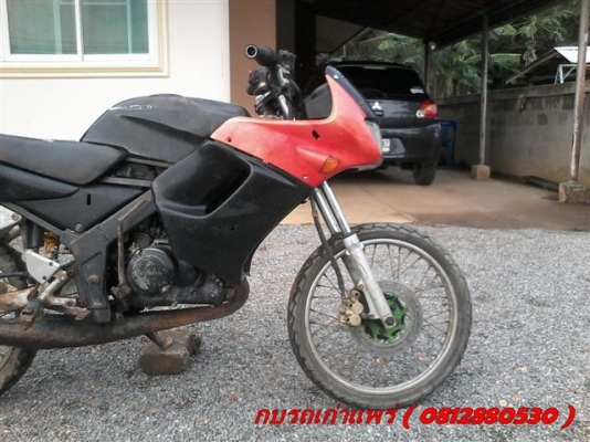 ขาย LS125R ทะเบียนพร้อมชุดโอนถาษีขาดเกินเครื่องพอใช้เหมาะกับนักปั้นเอาไปทำสภาพเดิมหรือแต่ง ขาย 6500