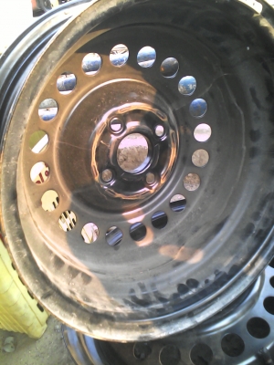 กะทะล้อ ขอบ15 ขนาด 4 รู 100 ชุด 4 วง TEL.081-427-3941 กะทะล้อ ขอบ15 ขนาด 4 รู 100 ชุด 4 วง TEL.081-427-3941