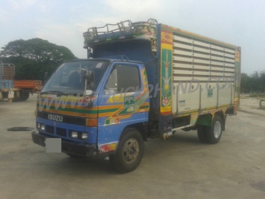 รถบรรทุก 6 ล้อดัมพ์ รุ่นNKR ยี่ห้อ ISUZU ปีจดทะเบียน 2542  110 แรงม้า