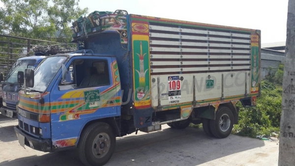 รถบรรทุก 6 ล้อดัมพ์ รุ่นNKR ยี่ห้อ ISUZU ปีจดทะเบียน 2542  110 แรงม้า