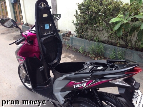 ขายClick 125i รุ่น Racing combi-brake สีชมพูดำ ปี2014