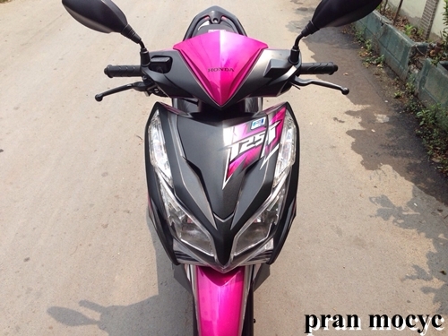 ขายClick 125i รุ่น Racing combi-brake สีชมพูดำ ปี2014