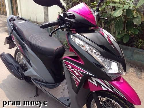 ขายClick 125i รุ่น Racing combi-brake สีชมพูดำ ปี2014