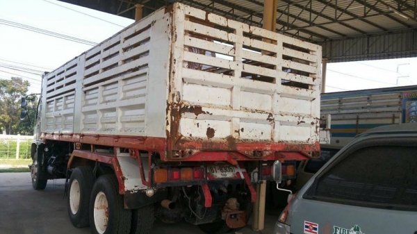 **1,750,000 บ.ต่อรอง///10ล้อดั้มDECA-270เครื่องดำ**ขายISUZU DECA FXZ-270 10ล้อ2เพลาดั้มสภาพเดิมๆ ISUZU DECA FXZ-270 EURO2 เครื่องดำปี48 FXZ23NZF2 4-3001xxx 6SD1 Turbo 270แรง เครื่องเดิมเกียร์เดิม แห้งดี แน่น แรงดี ไม่เยิ้ม เกียร์ดีไม่มีหอน ช่วงล่างเดิมๆ ค