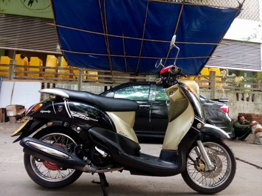 ขายไม่แพง mio fino ปี2548รถบ้านราคาประหยัด เล่มเอกสารครบ