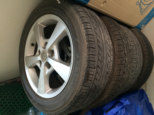 ขายล้อแม็คพร้อมยาง มาสด้า3