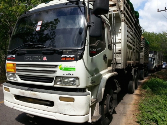 รถอีซูซุ 10 ล้อดั้ม FXZ  320  แรงม้า.  ปี 48  ( ขายแม่ , ลูก. )      สนใจติดต่อ  081 - 6079515