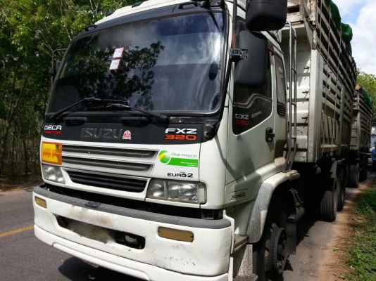 รถอีซูซุ 10 ล้อดั้ม FXZ  320  แรงม้า.  ปี 48  ( ขายแม่ , ลูก. )      สนใจติดต่อ  081 - 6079515