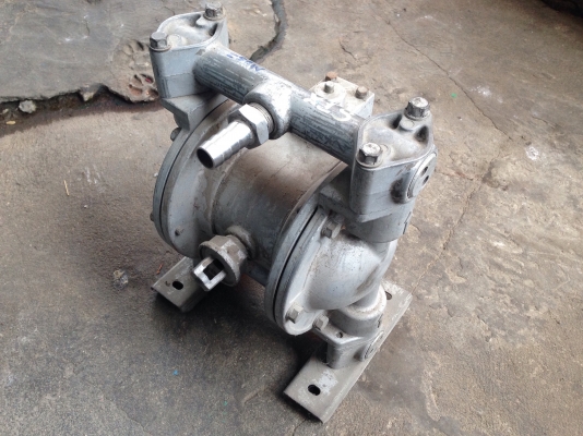 ขายปั้มไดอะเเฟรม ขนาด 1 นิ้ว โครงสร้างสแตนเลส สภาพดี พร้อมใช้งาน ขายปั้มไดอะเเฟรม ขนาด 1 นิ้ว โครงสร้างสแตนเลส สภาพดี พร้อมใช้งาน