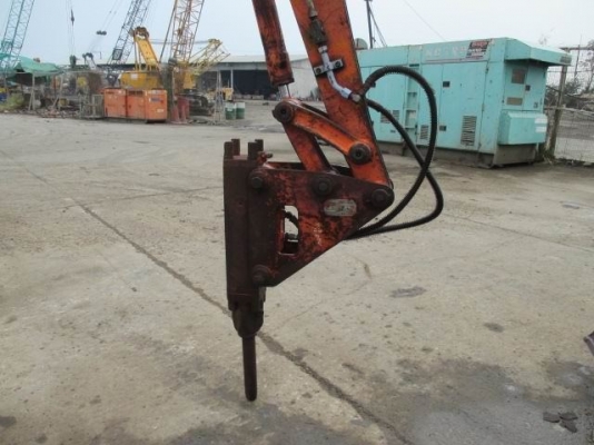 รถขุด  KUBOTA KH 033 หัวเจาะกระแทก  พร้อมบุ้งกี๋