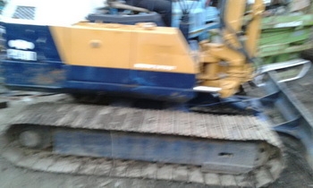 ขาย - รถขุด แบคโฮ backhoe เก่าญี่ปุ่น KOMATSU PC 40-5 แทรคเหล็ก