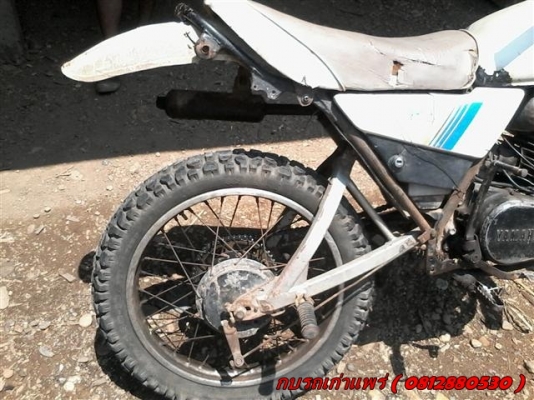 ขาย DT mono125 มีเล่มทะเบียนไม่ได้ตามชุดโอนภาษีขาดเกินรถเดิมเครื่องดีคันสตาร์ทคันเกียร์ไม่เชื่อมเหมาะสะสมสภาพนี้หายากแล้ว ขาย 15000 บาท