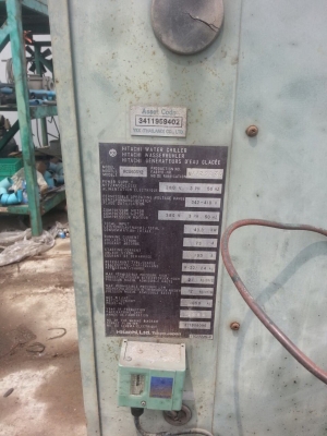 ขายชิลเลอร์ 50 ตัน 1 ชุดใช้งานได้พร้อมคูลลิ่งทาวเวอร์ 50 ตันเป็นตัวระบายความร้อนราคา 75,000 บาท